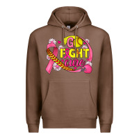 Chestnut breast cancer go fight cure softball Premium Hoodie - JahusDesignShop