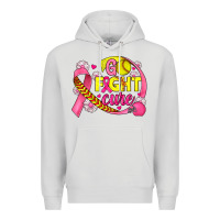 Dove Grey breast cancer go fight cure softball Premium Hoodie - JahusDesignShop