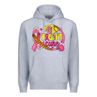 Heather Grey breast cancer go fight cure softball Premium Hoodie - JahusDesignShop