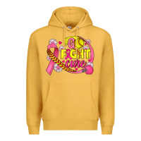 Mustard breast cancer go fight cure softball Premium Hoodie - JahusDesignShop