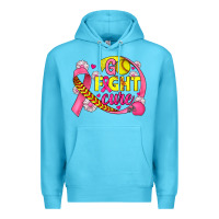 Ocean Blue breast cancer go fight cure softball Premium Hoodie - JahusDesignShop