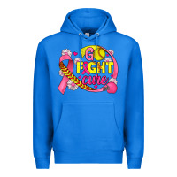 True Royal breast cancer go fight cure softball Premium Hoodie - JahusDesignShop