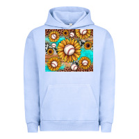 Pigment Grape Ice baseball leopard turquoise sunflower Urban Hoodie - JahusDesignShop