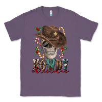 Lavender howdy christmas skull Classic Tee - FaDigitalArtStudio
