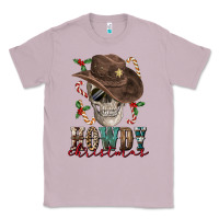 Lilac howdy christmas skull Classic Tee - FaDigitalArtStudio