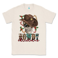 Natural howdy christmas skull Classic Tee - FaDigitalArtStudio