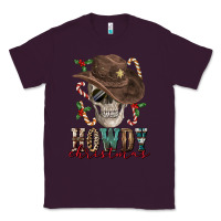 Plum howdy christmas skull Classic Tee - FaDigitalArtStudio