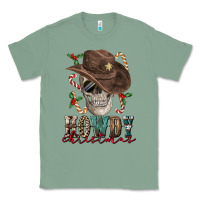 Sage howdy christmas skull Classic Tee - FaDigitalArtStudio