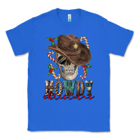 True Royal howdy christmas skull Classic Tee - FaDigitalArtStudio