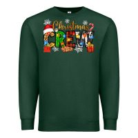 Sports Green christmas crew Premium Sweatshirt - Zillion Design Studio