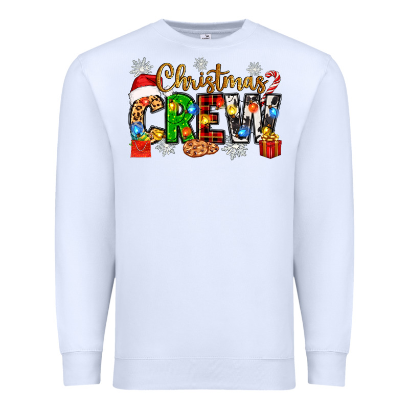 Christmas Crew Premium Sweatshirt by Zillion Design Studio | Teevron