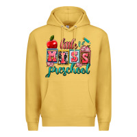 Antique Gold little miss preschool Premium Hoodie - AdoDesignShop