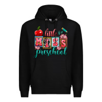 Black little miss preschool Premium Hoodie - AdoDesignShop