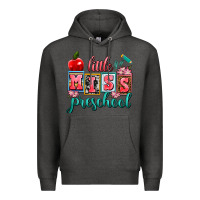 Charcoal Heather little miss preschool Premium Hoodie - AdoDesignShop