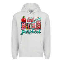 Dove Grey little miss preschool Premium Hoodie - AdoDesignShop