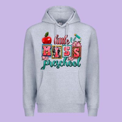 Little Miss Preschool Premium Hoodie Designed By Adodesignshop