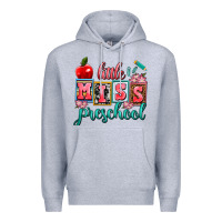 Heather Grey little miss preschool Premium Hoodie - AdoDesignShop