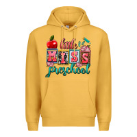 Mustard little miss preschool Premium Hoodie - AdoDesignShop