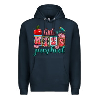 Navy little miss preschool Premium Hoodie - AdoDesignShop
