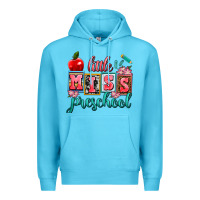 Ocean Blue little miss preschool Premium Hoodie - AdoDesignShop