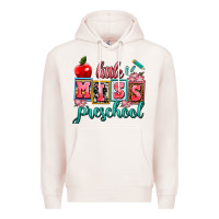 Pale Pink little miss preschool Premium Hoodie - AdoDesignShop