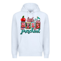 White little miss preschool Premium Hoodie - AdoDesignShop