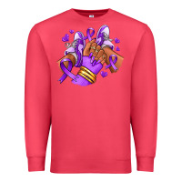 Cardinal domestic violence afro girl sneakers Premium Sweatshirt - RanaPortraitStore