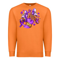 Carrot domestic violence afro girl sneakers Premium Sweatshirt - RanaPortraitStore