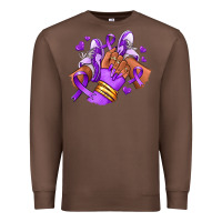 Chestnut domestic violence afro girl sneakers Premium Sweatshirt - RanaPortraitStore