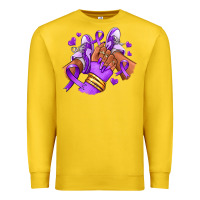 Lemon domestic violence afro girl sneakers Premium Sweatshirt - RanaPortraitStore