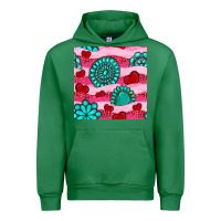 Emerald valentines day turquoise gemstone  and hearts Urban Hoodie - BundleAndBundleShop
