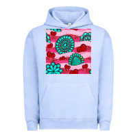 Pigment Grape Ice valentines day turquoise gemstone  and hearts Urban Hoodie - BundleAndBundleShop