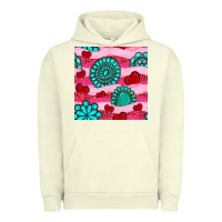 Pigment Pistachio valentines day turquoise gemstone  and hearts Urban Hoodie - BundleAndBundleShop