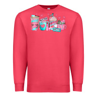 Cardinal lash hustler coffee cups Premium Sweatshirt - texasbilliewilder