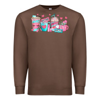 Chestnut lash hustler coffee cups Premium Sweatshirt - texasbilliewilder