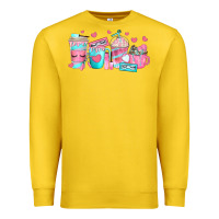 Lemon lash hustler coffee cups Premium Sweatshirt - texasbilliewilder