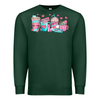 Sports Green lash hustler coffee cups Premium Sweatshirt - texasbilliewilder