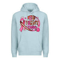 Blue Mist breast cancer go fight cure football Premium Hoodie - JahusDesignShop