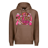 Chestnut breast cancer go fight cure football Premium Hoodie - JahusDesignShop