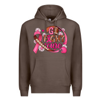 Coffee breast cancer go fight cure football Premium Hoodie - JahusDesignShop