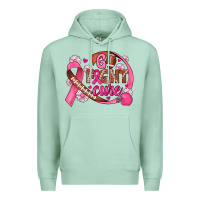 Seafoam breast cancer go fight cure football Premium Hoodie - JahusDesignShop