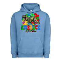 Pigment Pebble Blue embrace difference Urban Hoodie - AdoDesignShop