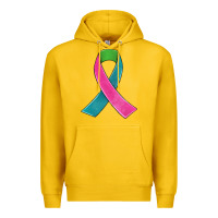Lemon metastatic breast cancer ribbon Premium Hoodie - JahusDesignShop