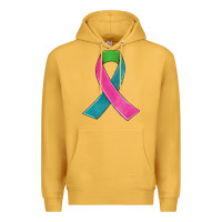 Metastatic Breast Cancer Ribbon Premium Hoodie | Teevron