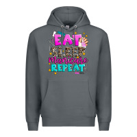 Rock eat sleep manicure repeat Premium Hoodie - AdoDesignShop