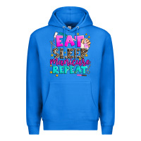 True Royal eat sleep manicure repeat Premium Hoodie - AdoDesignShop