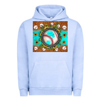 Pigment Grape Ice baseball turquoise sunflower Urban Hoodie - JahusDesignShop