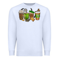 White lawyer coffee cups Premium Sweatshirt - texasbilliewilder