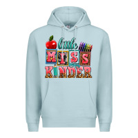 Blue Mist little miss kinder Premium Hoodie - AdoDesignShop