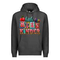Charcoal Heather little miss kinder Premium Hoodie - AdoDesignShop